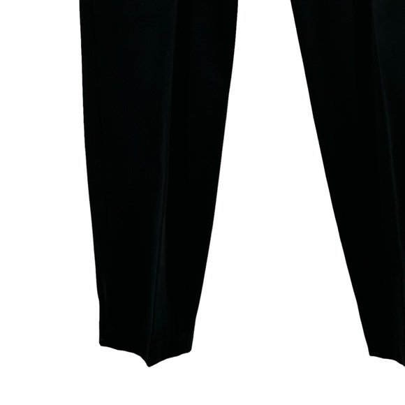 Men’s Brooks Brothers Country Club Size 38 x 32 Black Polyester Dress Pants - Picture 6 of 11